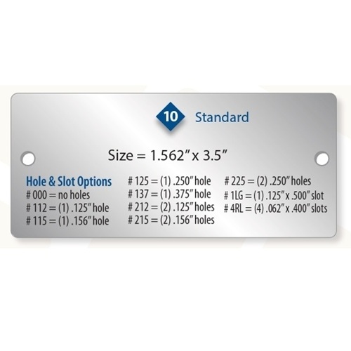 Anodized 5005 Aluminum Rectangular